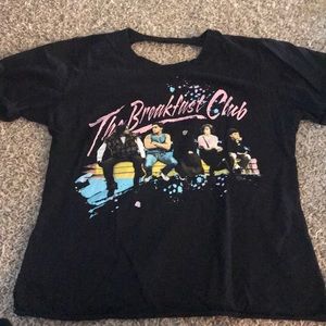 The Breakfast Club Tee- with a cut out back